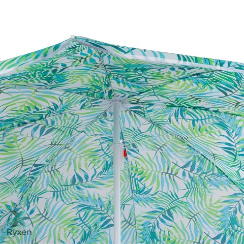 Parasol plażowy, średnica 180 cm, stalowy, regulowana wysokość, maszt 19/22 mm, wys. 200 cm, do ogrodu i na plażę KAMAI STRENDPRO