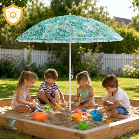 Parasol plażowy, średnica 180 cm, stalowy, regulowana wysokość, maszt 19/22 mm, wys. 200 cm, do ogrodu i na plażę KAMAI STRENDPRO