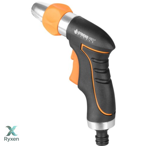 Pistolet zraszający do podlewania, regulacja strumienia jet mist, ergonomiczna rękojeść antypoślizgowa, tworzywo sztuczne KAMAI STRENDPRO