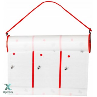 Pułapka klejowa na muchy i muszki owocowe, bez chemii, wisząca, rolka 10 m, szerokość 25 cm KAMAI STRENDPRO