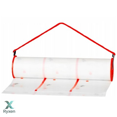 Pułapka klejowa na muchy i muszki owocowe, bez chemii, wisząca, rolka 10 m, szerokość 25 cm KAMAI STRENDPRO