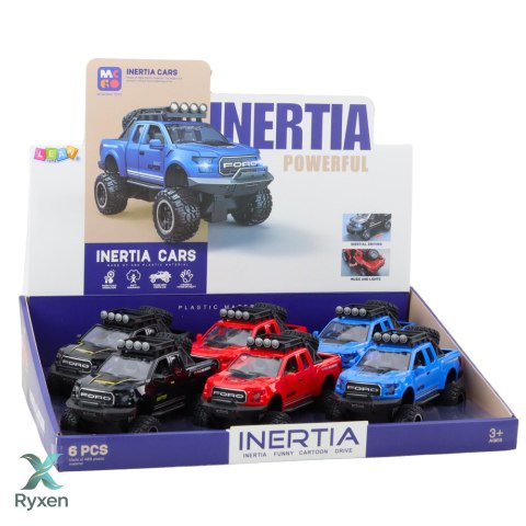 Samochód Terenowy Raptor Otwierane Drzwi Napęd Światła Dźwięki Mix LEAN TOYS