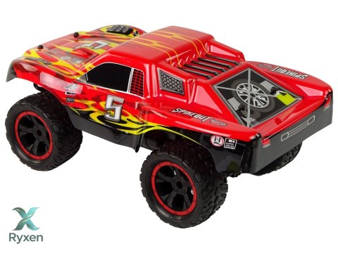 Samochód Terenowy Zdalnie Sterowany R/C 1:12 20 km/h Czerwony LEAN TOYS