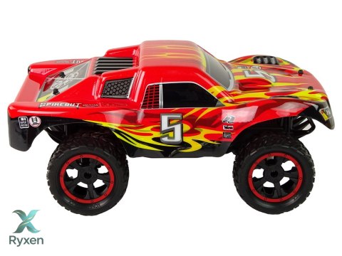 Samochód Terenowy Zdalnie Sterowany R/C 1:12 20 km/h Czerwony LEAN TOYS