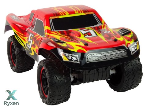Samochód Terenowy Zdalnie Sterowany R/C 1:12 20 km/h Czerwony LEAN TOYS