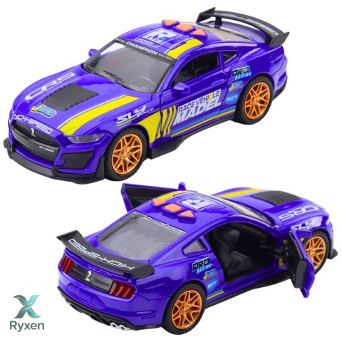 Samochód Wyścigowy GT 500 Otwierane Drzwi Napęd Światła Dźwięki Mix LEAN TOYS