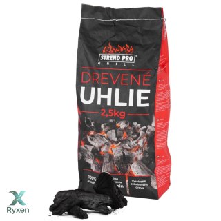 Węgiel drzewny do grillowania naturalny, do grilli na węgiel i brykiet, 2,5 kg KAMAI STRENDPRO