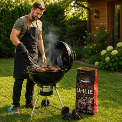 Węgiel drzewny do grillowania naturalny, do grilli na węgiel i brykiet, 2,5 kg KAMAI STRENDPRO