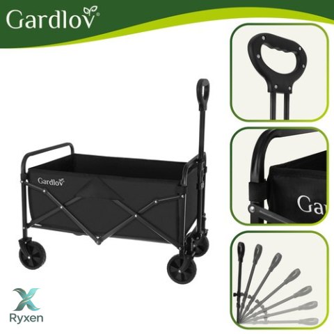 Wózek ogrodowy 69x45x49cm Gardlov GARDLOV