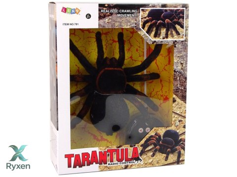 Zdalnie Sterowany Pająk Tarantula Czarny R/C LEAN TOYS