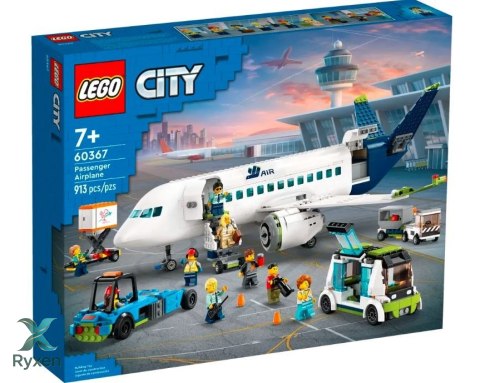 City 60367 klocki samolot pasażerski LEGO