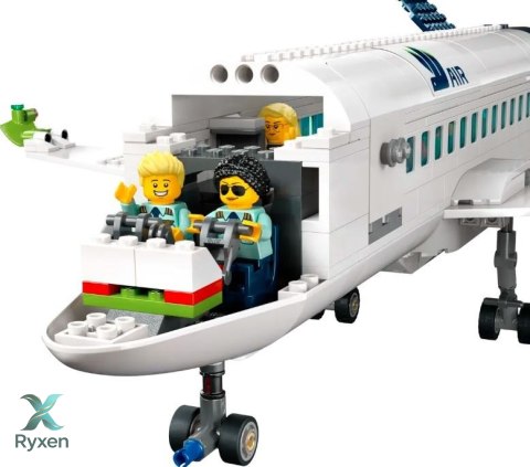 City 60367 klocki samolot pasażerski LEGO