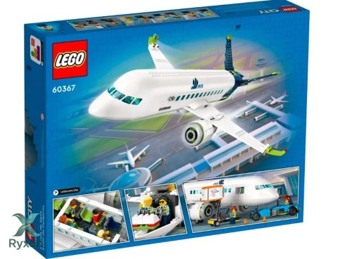 City 60367 klocki samolot pasażerski LEGO