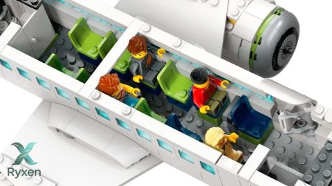 City 60367 klocki samolot pasażerski LEGO
