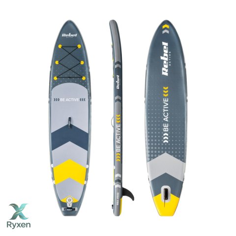Deska SUP REBEL ACTIVE pompowana 350x81x15cm , zestaw Rebel