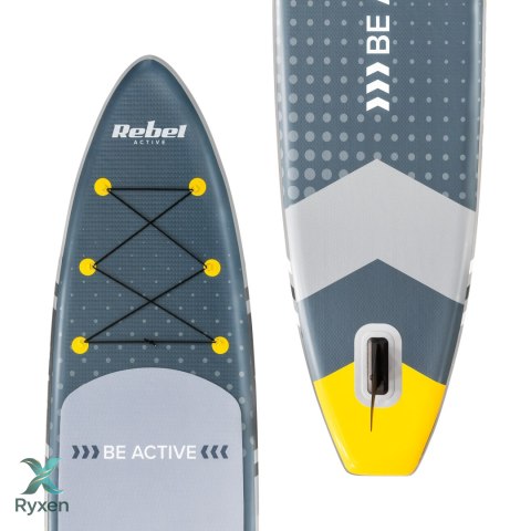 Deska SUP REBEL ACTIVE pompowana 350x81x15cm , zestaw Rebel