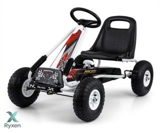 Gokart na pedały thor biały MILLY MALLY