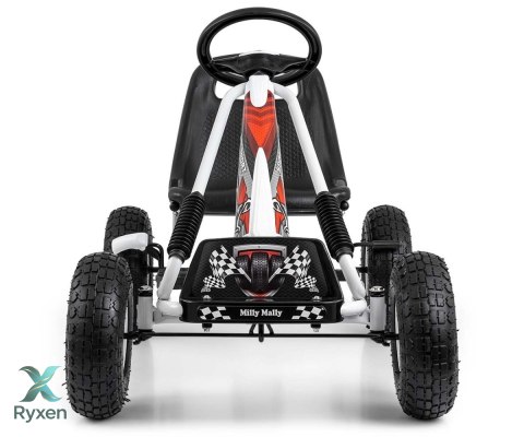 Gokart na pedały thor biały MILLY MALLY