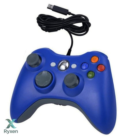 KX13B Pad pc dual shock xbox style blue ATL
