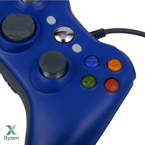 KX13B Pad pc dual shock xbox style blue ATL