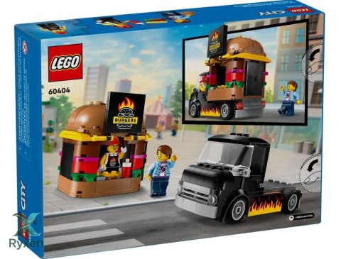 Klocki city 60404 ciężarowka z burgerami LEGO