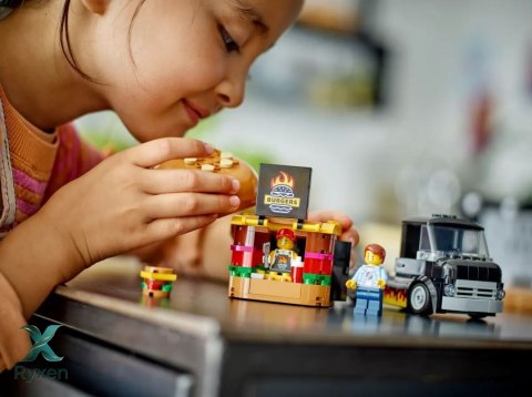 Klocki city 60404 ciężarowka z burgerami LEGO