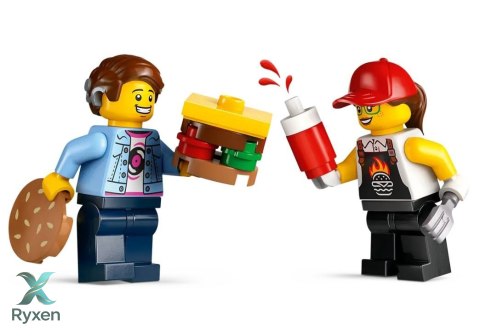 Klocki city 60404 ciężarowka z burgerami LEGO