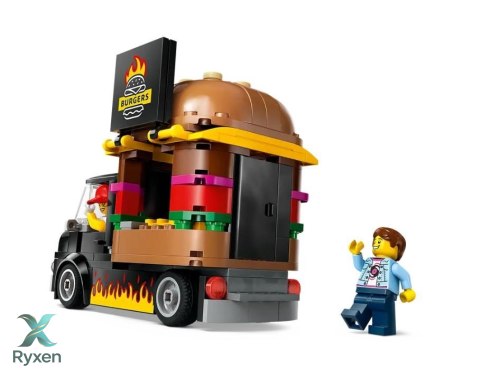 Klocki city 60404 ciężarowka z burgerami LEGO