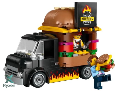 Klocki city 60404 ciężarowka z burgerami LEGO