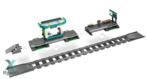 Klocki city 60423 tramwaj miejski ze stacją LEGO