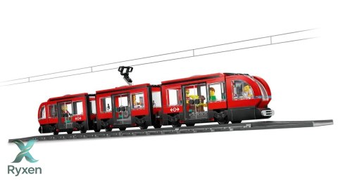 Klocki city 60423 tramwaj miejski ze stacją LEGO