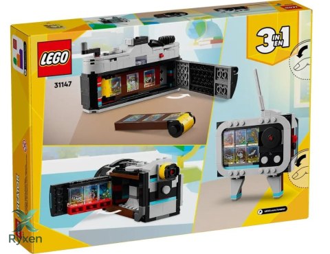 Klocki creator 31147 aparat w stylu retro LEGO