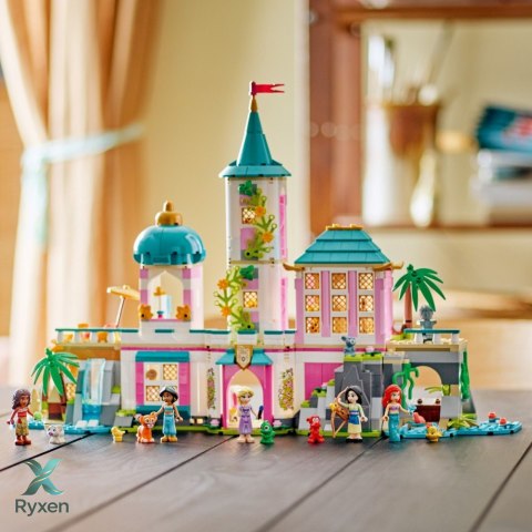 Klocki disney 43267 zamek księżniczek i królewskie zwierzaki LEGO