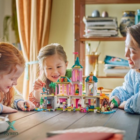 Klocki disney 43267 zamek księżniczek i królewskie zwierzaki LEGO
