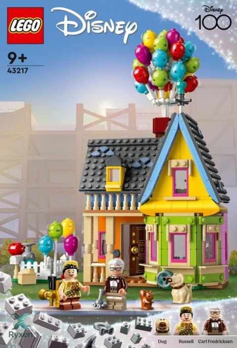 Klocki disney classic 43217 dom z bajki odlot LEGO