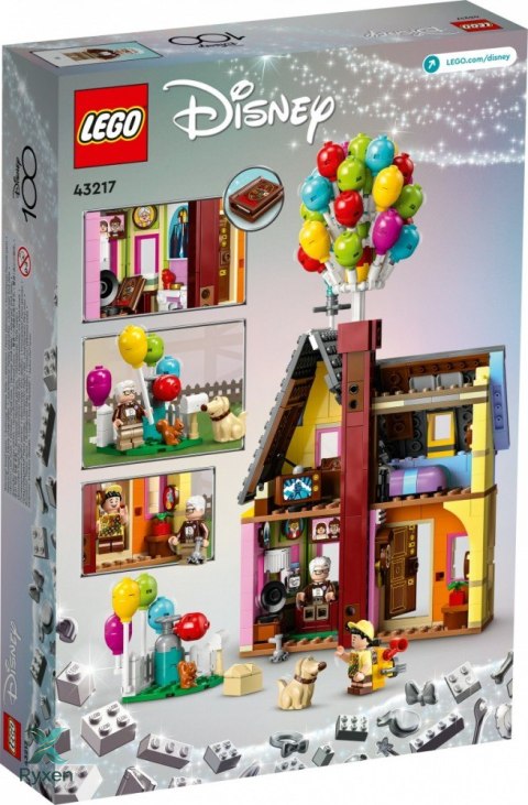 Klocki disney classic 43217 dom z bajki odlot LEGO