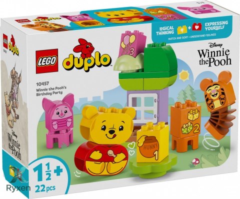 Klocki duplo 10457 przyjęcie urodzinowe kubusia puchatka LEGO