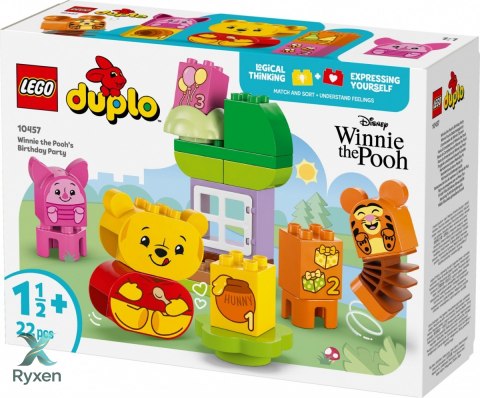 Klocki duplo 10457 przyjęcie urodzinowe kubusia puchatka LEGO