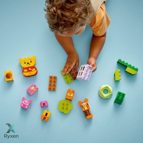 Klocki duplo 10457 przyjęcie urodzinowe kubusia puchatka LEGO
