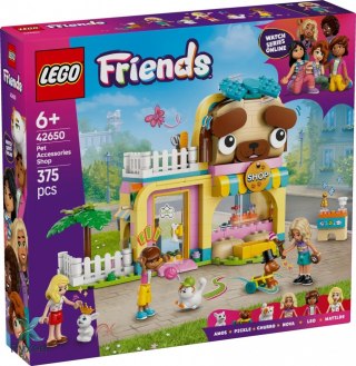 Klocki friends 42650 sklep z akcesoriami dla zwierząt LEGO