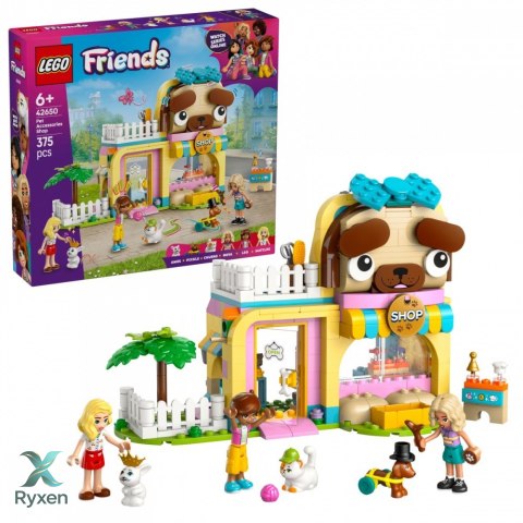 Klocki friends 42650 sklep z akcesoriami dla zwierząt LEGO