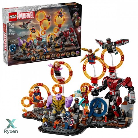 Klocki super heroes 76323 avengers: koniec gry - ostateczna bitwa LEGO