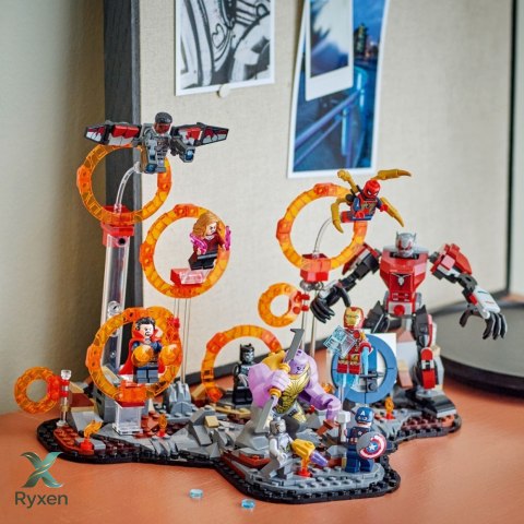 Klocki super heroes 76323 avengers: koniec gry - ostateczna bitwa LEGO