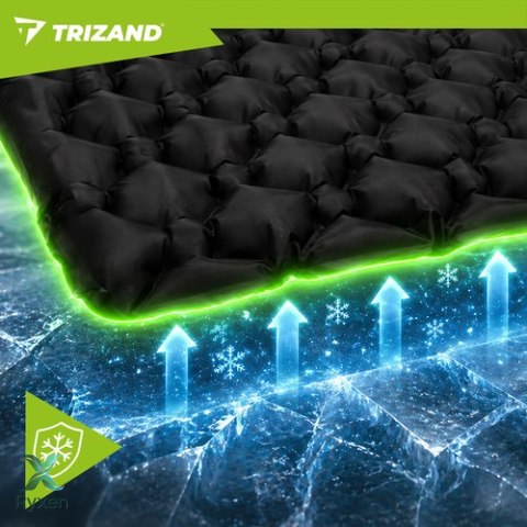 Materac samopompujący dwuosobowy Trizand TRIZAND