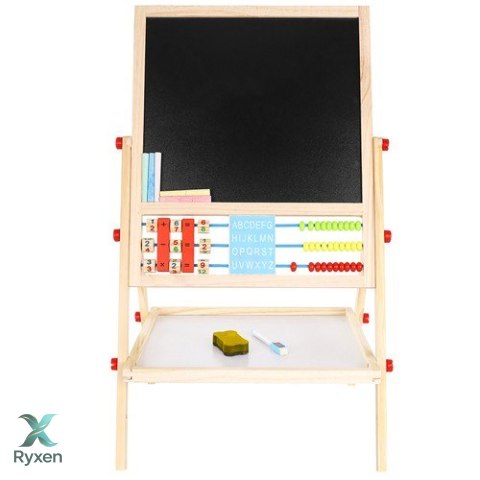 Tablica dwustronna drewniana Kruzzel 22472 KRUZZEL