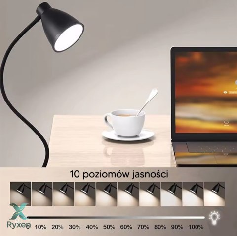 ZD130 Lampka biurkowa led z klipsem ATL