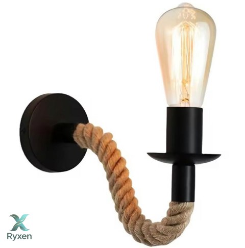 ZD151 Kinkiet lampa ścienna loft sznur ATL