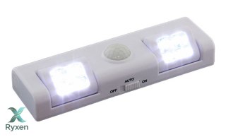 ZD26A Lampka 8 led czujnik ruchu biała ATL
