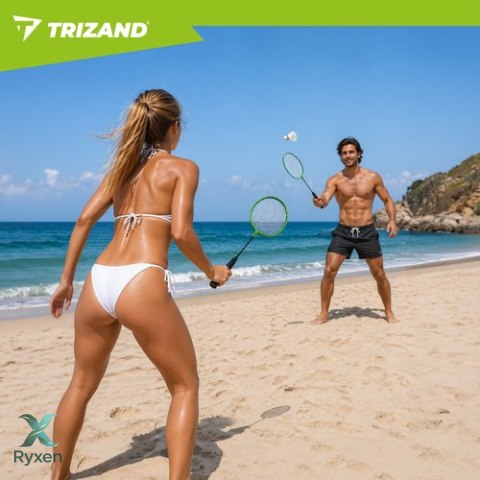 Zestaw do badmintona w pokrowcu - 9el. Trizand TRIZAND