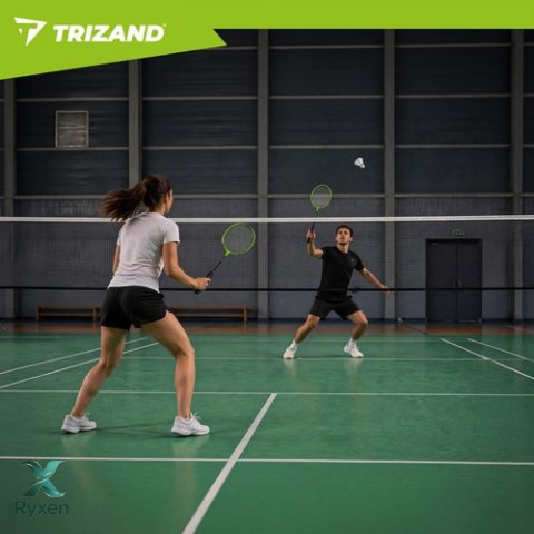 Zestaw do badmintona w pokrowcu - 9el. Trizand TRIZAND